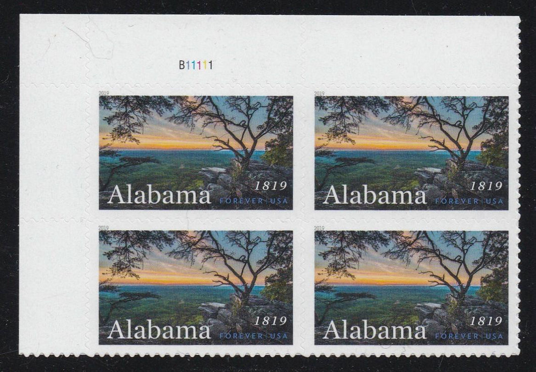 # 5360 (2019) Alabama - PB, UL #B11111, MNH