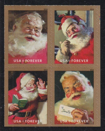 # 5335a (2018) Santa - Bklt BK/4, MNH