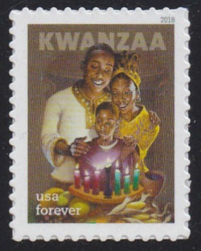 # 5337 (2018) Kwanzaa - Sgl, MNH