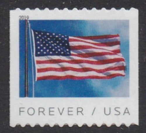 # 5342 (2019) Flag, (APU) - Coil sgl, MNH