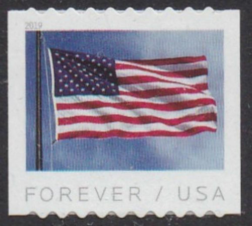 # 5343 (2019) Flag, (BCA) - Coil sgl, MNH
