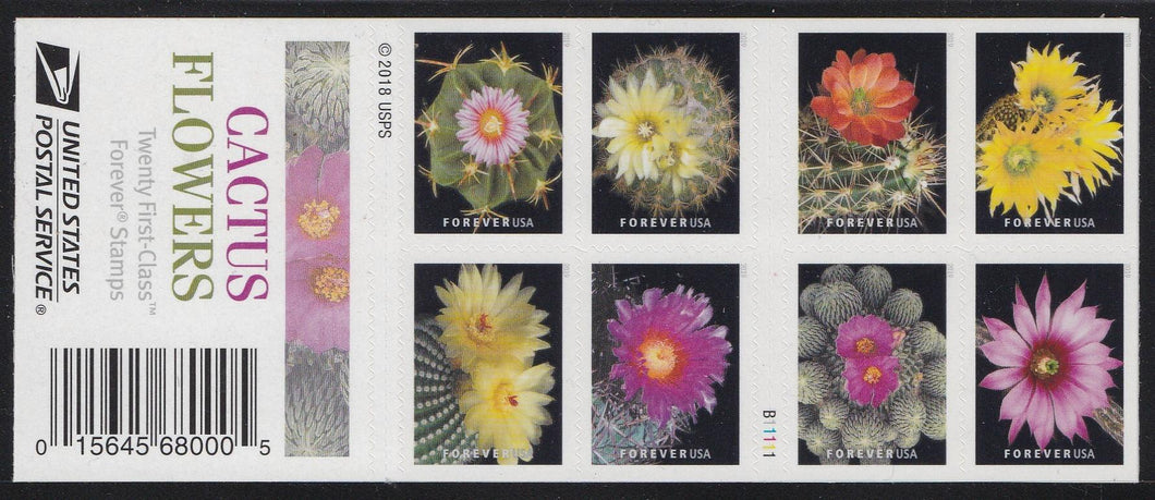 # 5359b (2018) Cactus Flowers - BKLT, #B11111, MNH