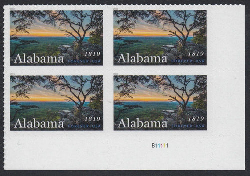 # 5360 (2019) Alabama - PB, LR #B11111, MNH