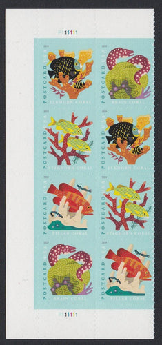 # 5363-66 (2019) Coral Reefs - PB, L #P111111, MNH