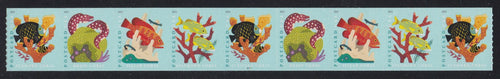 # 5367-70 (2019) Coral Reefs - PS/9, #P111111, MNH