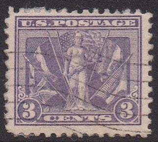 # 537 (1919) Victory in WW I - Sgl, Used, FVF [2]