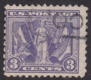 # 537 (1919) Victory in WW I - Sgl, Used, VG [2]