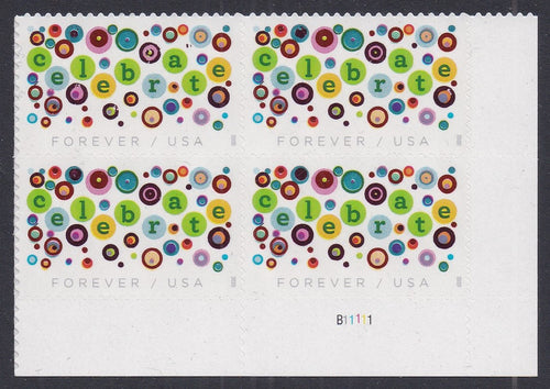 # 5434 (2020) Celebrate - PB, LR #B111111, MNH