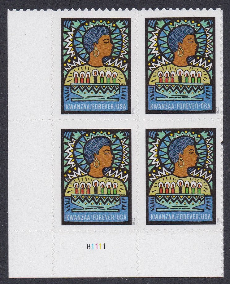 # 5531 (2020) Kwanzaa - PB, LL #B1111, MNH