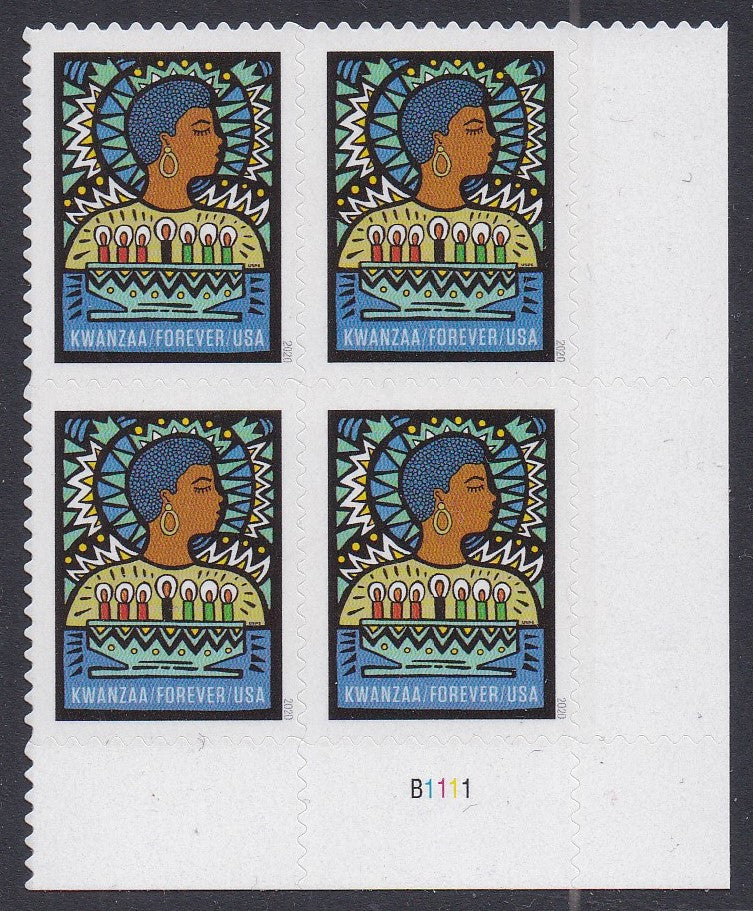 # 5531 (2020) Kwanzaa - PB, LR #B1111, MNH