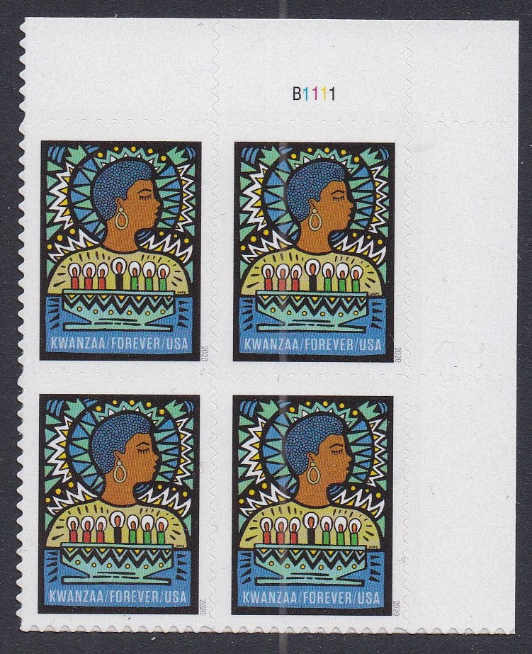 # 5531 (2020) Kwanzaa - PB, UR #B1111, MNH