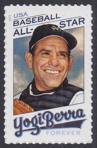 # 5608 (2021) Yogi Berra - Sgl, MNH