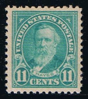 # 563 (1922) Hayes - Sgl, VF/XF MNH