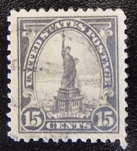 # 566 (1922) Statue of Liberty - Sgl, Used, Superb