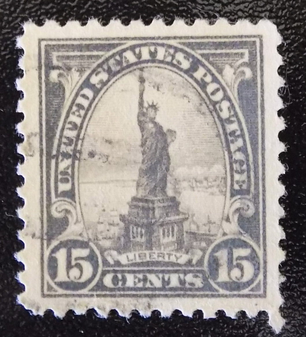 # 566 (1922) Statue of Liberty - Sgl, Used, Superb