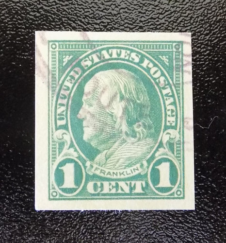 # 575 (1923) Franklin, 4th Bureau Issue - Sgl, Used, XF
