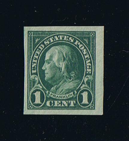 # 575 (1923) Franklin - Sgl, FVF MNH [1]