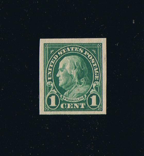 # 575 (1923) Franklin - Sgl, XF+ MNH [4]