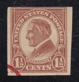 # 576 (1925) Harding - Sgl, Used, F