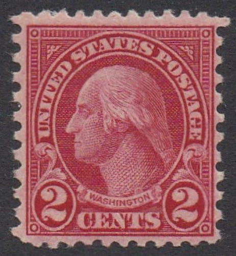 # 579 (1923) Washigton - Sgl, MNH