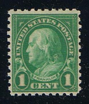 # 581 (1923) Franklin - Sgl, VF MNH [5]
