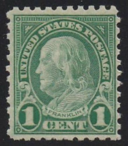 # 581 (1923) Franklin - Sgl, VF MNH [6]