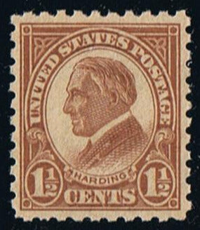# 582 (1925) Harding - Sgl, XF MLH [2]