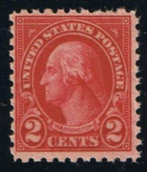 # 583 (1924) Washington - Sgl, FVF MNH [3]