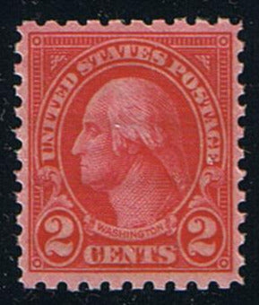 # 583 (1924) Washington - Sgl, XF MNH