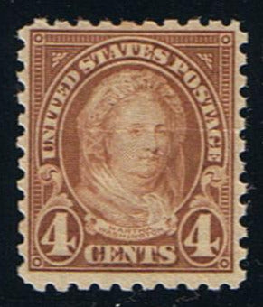 # 585 (1925) Martha Washington - Sgl, VF MNH [1]