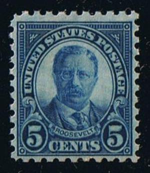 # 586 (1925) Roosevelt - Sgl, VF MNH [3]
