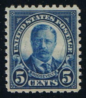 # 586 (1925) Roosevelt - Sgl, XF/Sup MLH