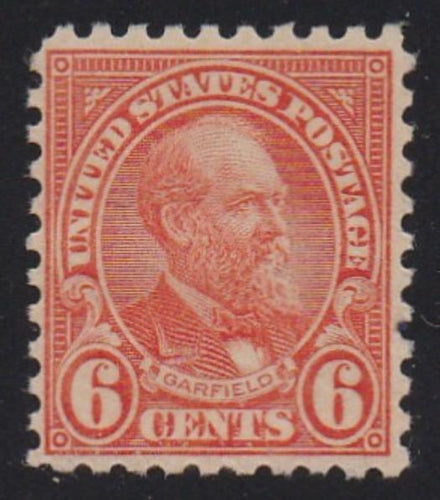 # 587 (1925) Garfield - Sgl, VF MNH