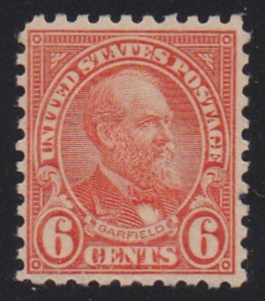 # 587 (1925) Garfield - Sgl, VF MNH