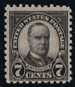# 588 (1926) McKinley - Sgl, VF MNH [2]