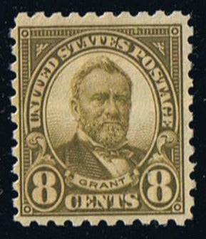 # 589 (1926) Grant - Sgl, VF MNH [1]