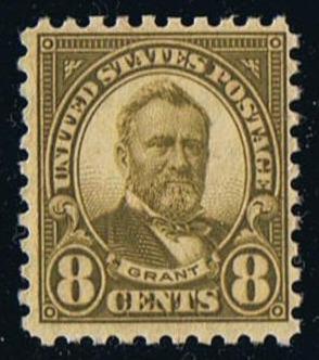 # 589 (1926) Grant - Sgl, FVF MNH [3]