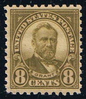 # 589 (1926) Grant - Sgl, FVF MNH [2]
