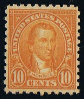 # 591 (1925) Monroe - Sgl, VF MLH [2]