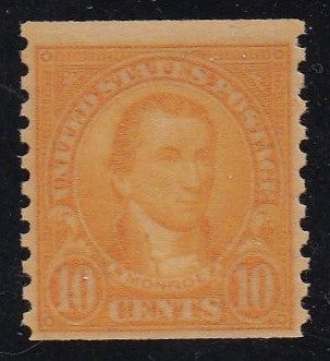 # 603 (1924) Monroe - Coil sgl, MNH