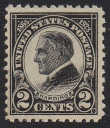 # 610 (1923) Harding - Sgl, VF MNH
