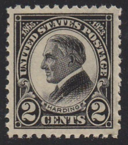 # 610 (1923) Harding - Sgl, XF MNH