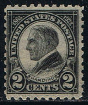 # 612 (1923) Harding - Sgl, F MNH [3]