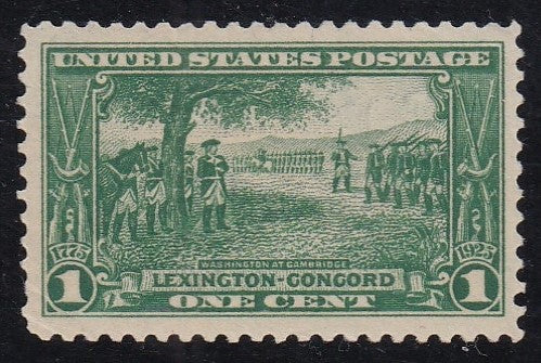 # 617 (1925) Washington & Troops - Sgl, MNG [2]
