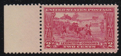# 618 (1925) Birth of Liberty - Sgl, Left Mgn, MNH [3]