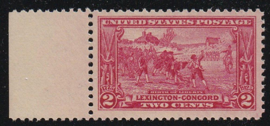 # 618 (1925) Birth of Liberty - Sgl, Left Mgn, MNH [3]