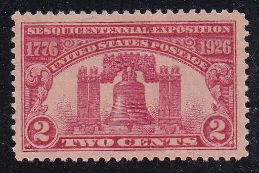 # 627 (1926) Liberty Bell - Sgl, VF/XF MH [1]