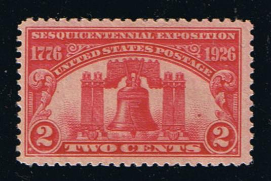# 627 (1926) Liberty Bell - Sgl, VF MNH