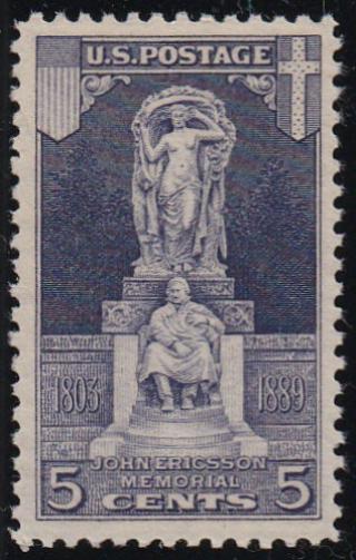 # 628 (1926) Ericsson - Sgl, VF MNH [2]