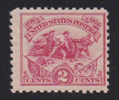 # 629 (1926) Battle of White Plains - Sgl, FVF MNH [2]